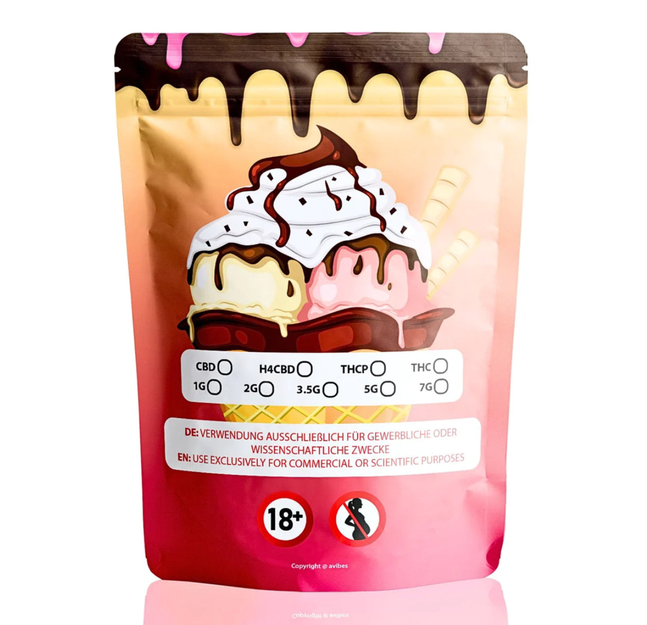 Ice Cream Cake CBD Blüten