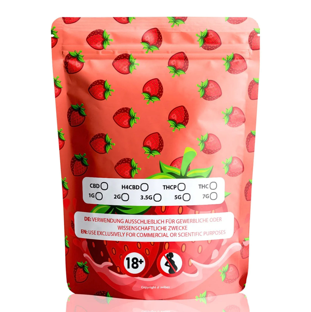 Strawberry CBD Blüten
