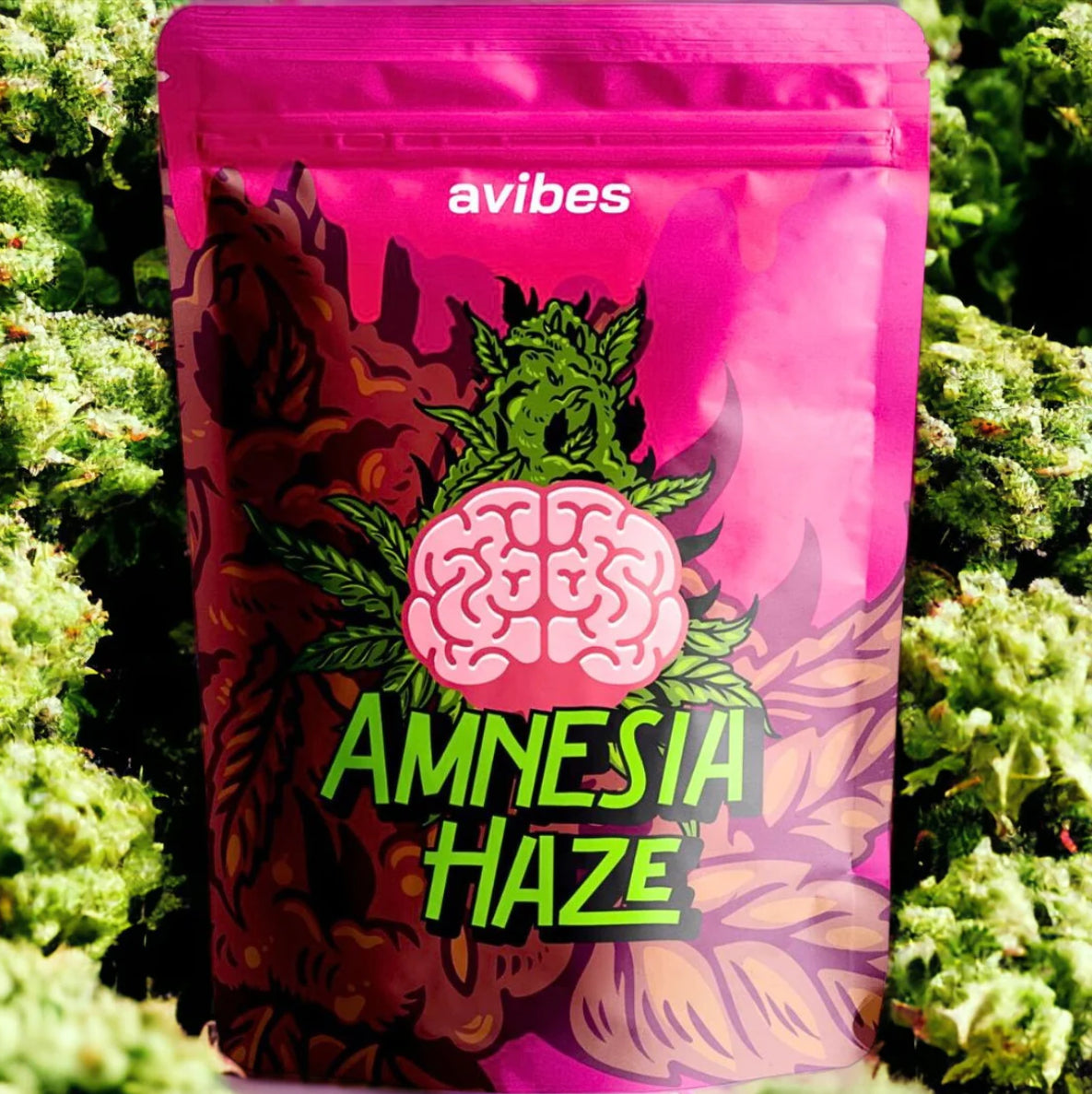avibes® Amnesia Haze Blüten | 12-15% CBD